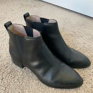 Madewell Leather Ankle Boots